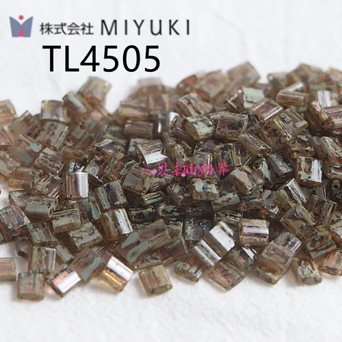 Японский импортный браслет MIYUKI с двойным отверстием, бусины Пикассо, ручная работа, сделай сам, высококачественный плетеный браслет с французской вышивкой