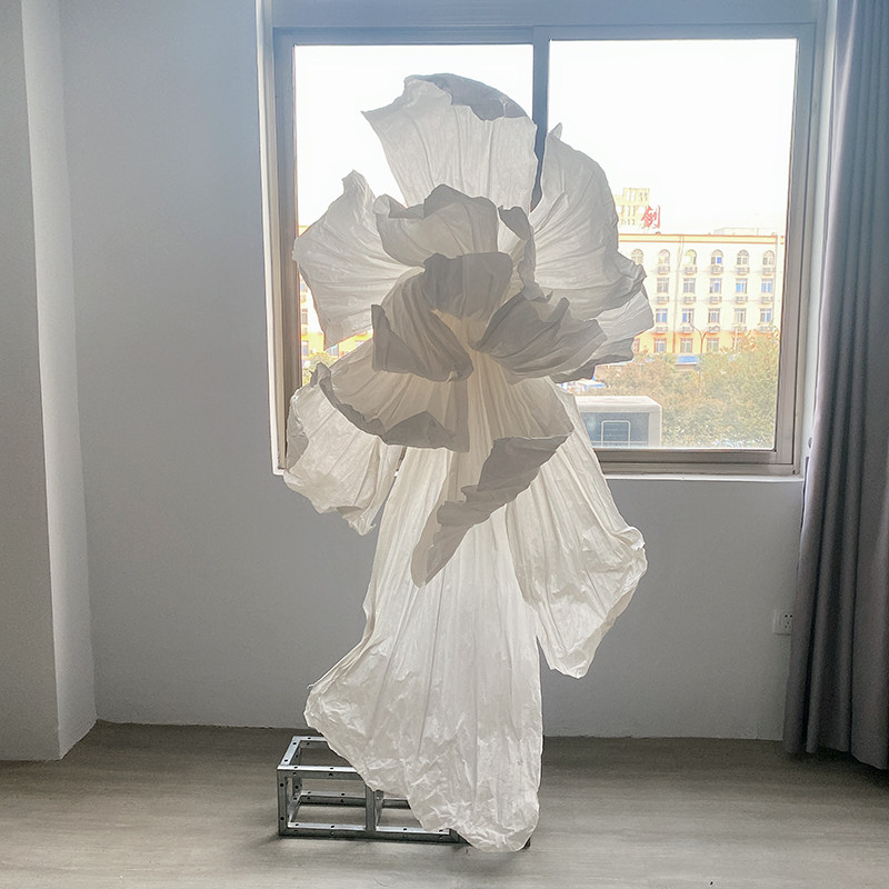 婚庆花装饰花摄影背景美陈橱窗立体纸塑美艺艺巨型手工纸花纸花