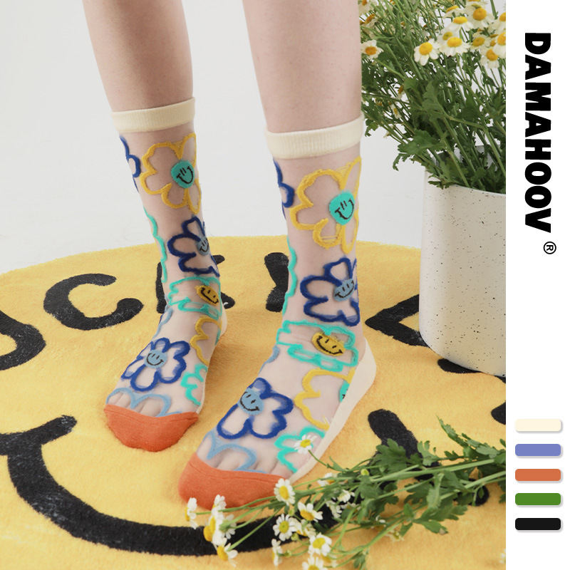 玻璃丝袜水晶丝轻薄透气ins风韩