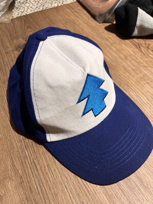 怪诞小镇棒球帽 Gravity Falls 梅宝迪普同款松树蓝色刺绣款
