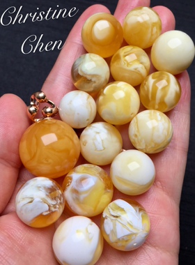 直播专拍 纯天然琥珀蜜蜡 A货翡翠 原矿绿松石 部分精品展示