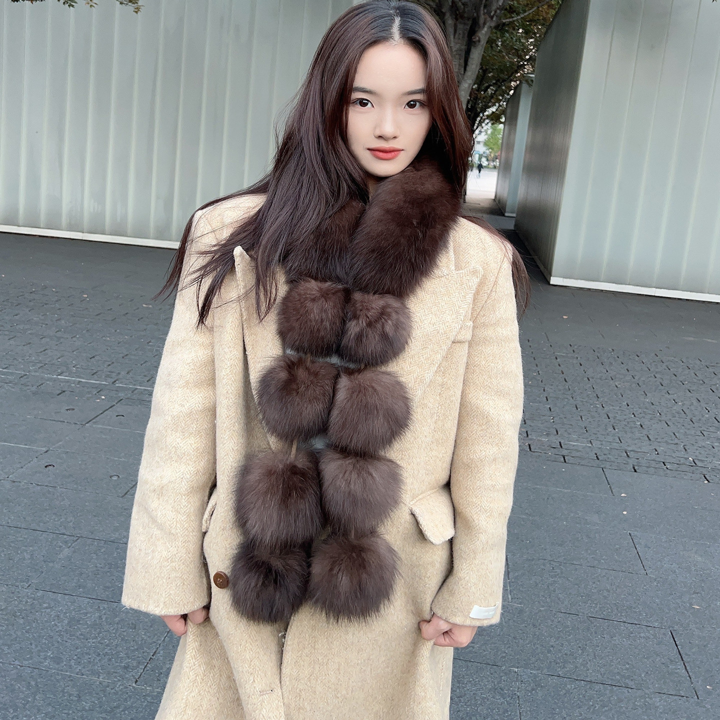 新款八毛球狐狸毛围脖围巾真毛双面皮草围巾女冬季百搭保暖,服饰配件/皮带/帽子/围巾,围巾/丝巾/披肩,淘宝优惠券,粉丝福利购,淘宝优惠卷