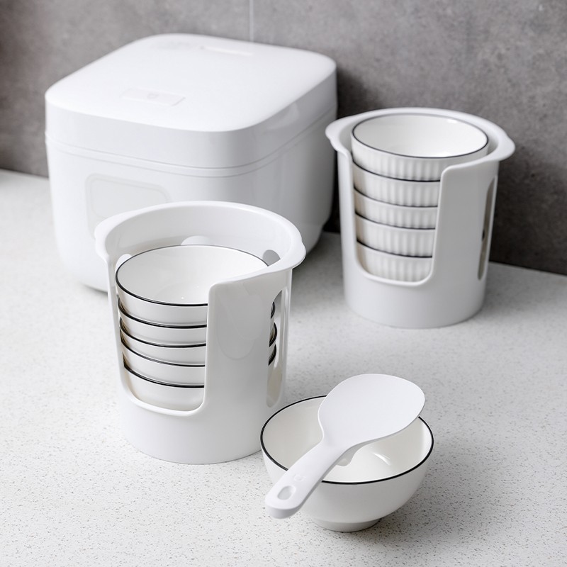 日本进口碗架碗柜小型碗收纳架