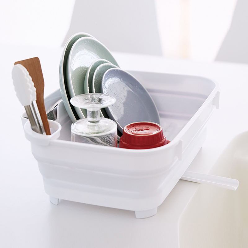 日本进口iseto可折叠碗盘沥水架