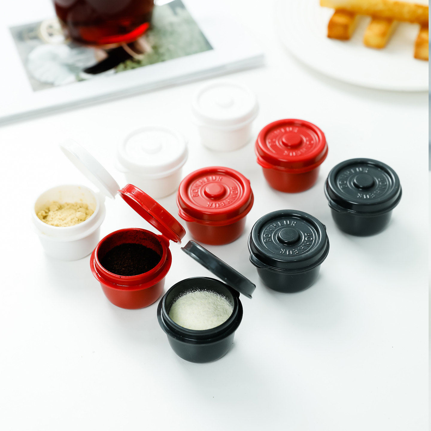 外出便携咖啡粉粉末盒蛋白粉养生粉出差旅行上班密封收纳保鲜盒,收纳整理,食物收纳盒,淘宝优惠券,粉丝福利购,淘宝优惠卷