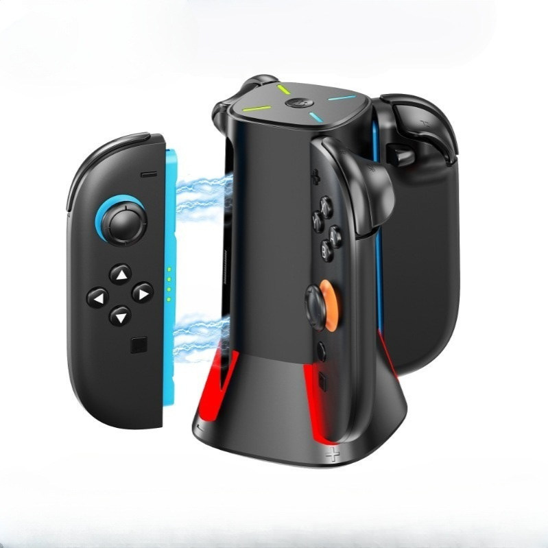 新品SWITCH2收纳座充 主机手柄卡片收纳NS2 RGB炫光灯手柄快充
