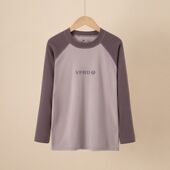 青少年内衣套装 大童初高中生打底秋冬季 男士 德绒女士无骨秋衣秋裤