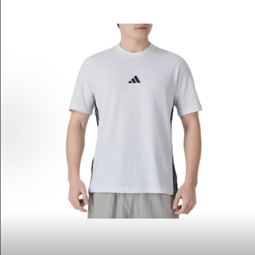 现货 阿迪达斯圆领T恤男夏款运动服休闲短袖上衣 JY8563  JY8564