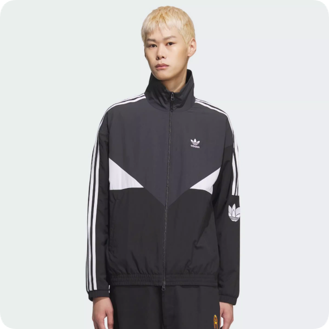 Adidas阿迪达斯U BLOCK JKT男女运动休闲夹克外套KC3114