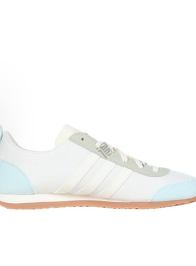 adidasVSJOG2.0复古舒适低帮生活休闲鞋男女鞋同款蓝白 JI2434