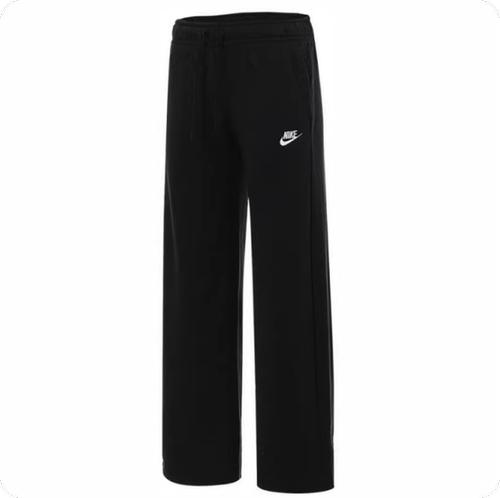 现货Nike Sportswear 中腰宽松阔腿系绳休闲裤 女款FB2728-010