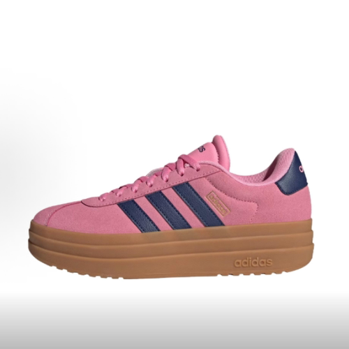 现货Adidas/阿迪达斯正品VL COURT BOLD女士时尚厚底板鞋JI1789