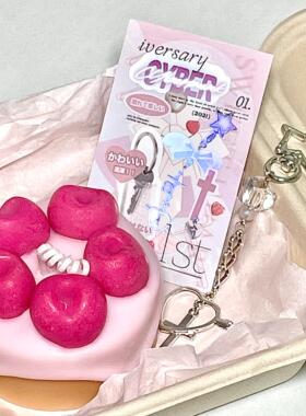 复古樱桃派对 THE MOMENT HOME原创蛋糕香薰蜡烛美式生日礼物无烟