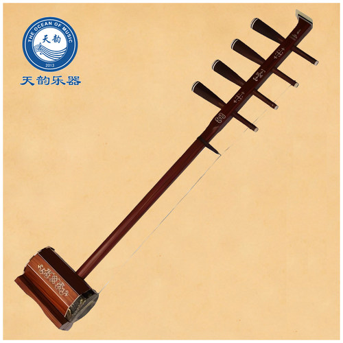 蒙古族四胡乐器红檀高音四弦雕花民族专业演奏考级厂家直销送配件