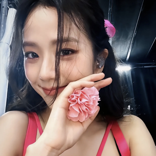 jisoo同款手摇花flower打歌道具