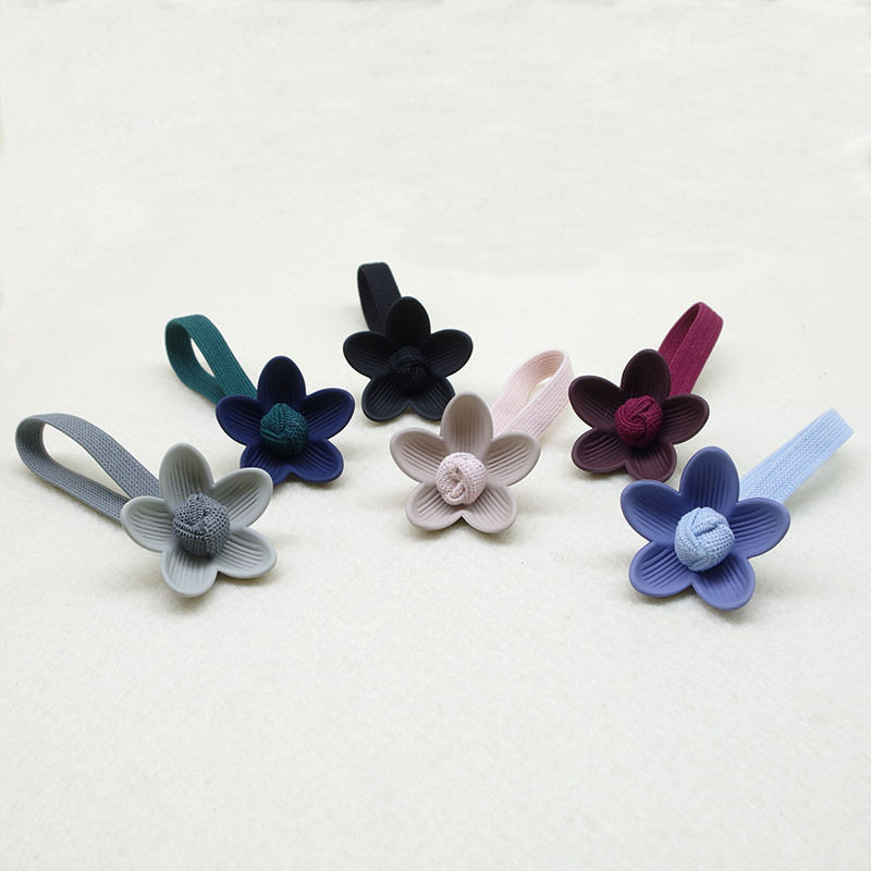 小清新花朵发圈手工打结橡皮筋发绳头绳女生扎头发饰品头饰皮套