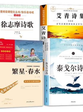 现代诗歌精选小学生现代诗全4册