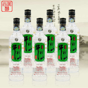 牛栏山二锅头光瓶白酒整箱银牛珍品陈酿52度 500ml*6瓶