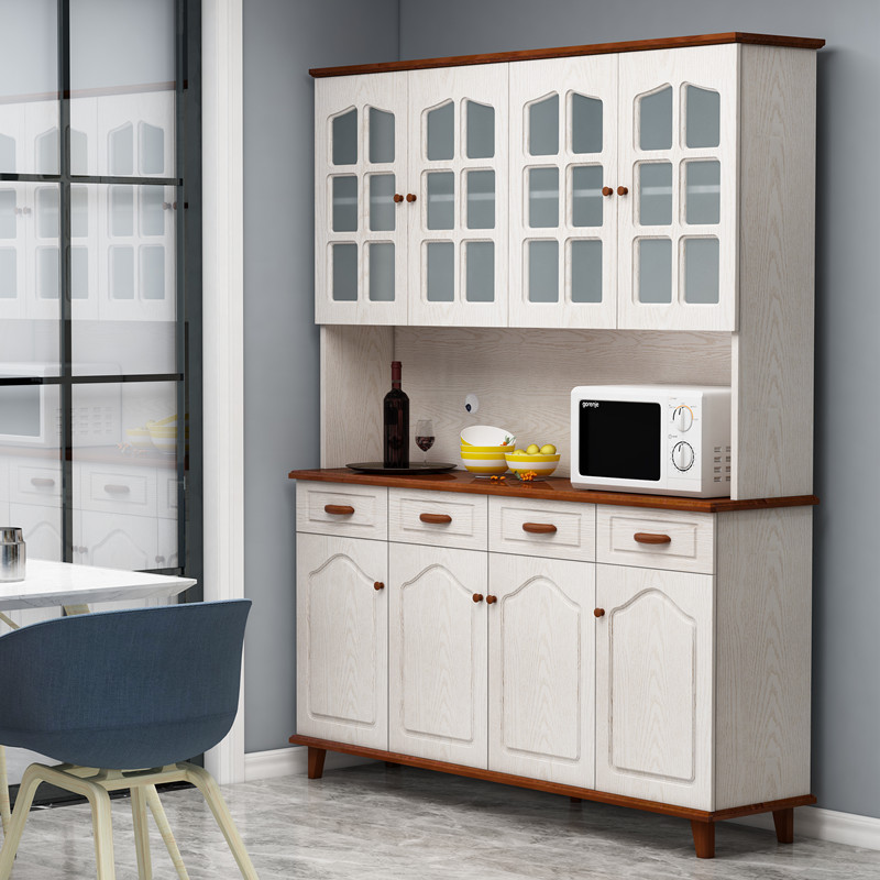 一体靠墙简约现代客厅家用餐边柜