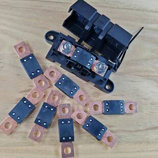 100A-500A汽车保险盒货车电瓶螺栓固定保险丝保险片主电源总保险