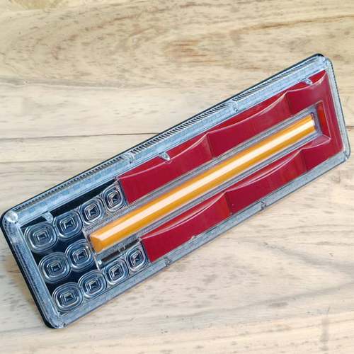 流水LED巨能王江淮后尾灯半挂车