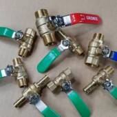 加厚纯铜球阀气泵放气开关空压机出气阀门手扳推拉放水淋水口接头