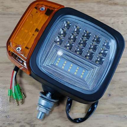 新源挖机LED大灯转向组合挖掘机轮式配件龙工豪劲工远山临工