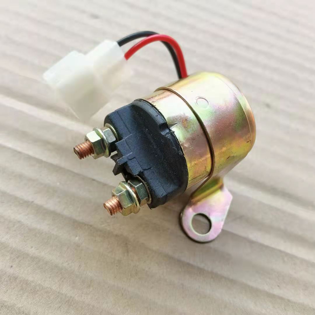 五征起动继电器启动农用三轮车减速马达继电器12v24v通用机继电器