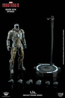 KingArts KA 1:9 钢铁侠 MK23 MK14mk23mk20mk32 大全套合金