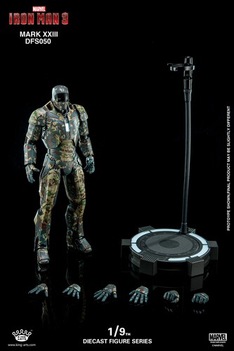 KingArts KA 1:9 钢铁侠 MK23 MK14mk23mk20mk32 大全套合金