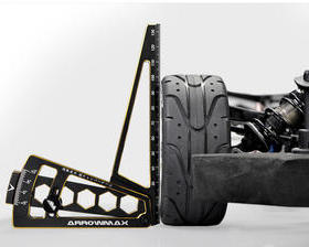 ARROWMAX Ultra Camber Gaurge For 1/8th Black GoldenAM-171098