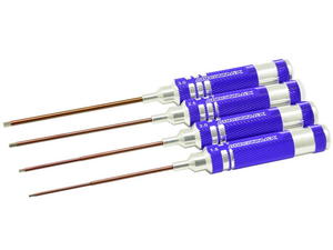 ARROWMAX 紫色内六角4支装1.5, 2.0, 2.5 &3.0 x 120MM AM-110991