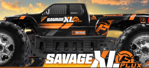 HPI SAVAGE XL FLUX 1/8 4WD ELECTRIC MONSTER TRUCK 112609