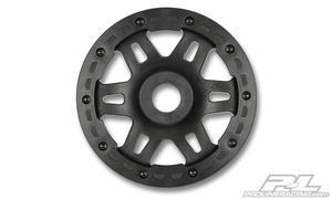 PROLINE Split Six Black/Black Bead-Loc FrontWheelsPL-2718-03