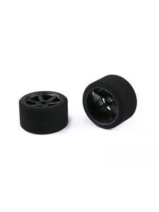 ARROWMAX 1/12 Foam Tyre Rim Front 32 Shore Carbon (2) Italy