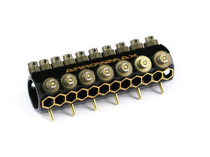 ARROWMAX Set Of 11 Alu Pinions 64DP With Caddy 38T - 48T