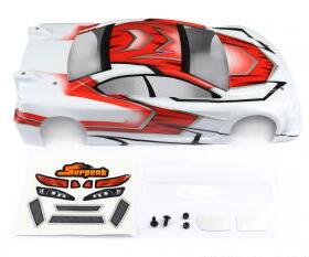 SERPENT Body190mmLex-IS Red v2S411Pre cut EFRA 4030 170345