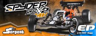 serpent Spyder SRX2 Mid Hybrid 1/10 2wd 500007