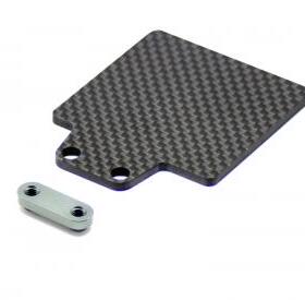 serpent蛇仔 ESC mounting plate carbon 977E 904137
