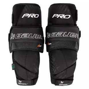 新款 Bauer PRO冰球守门员小护腿鲍尔儿童青少年成人冰球门将护膝