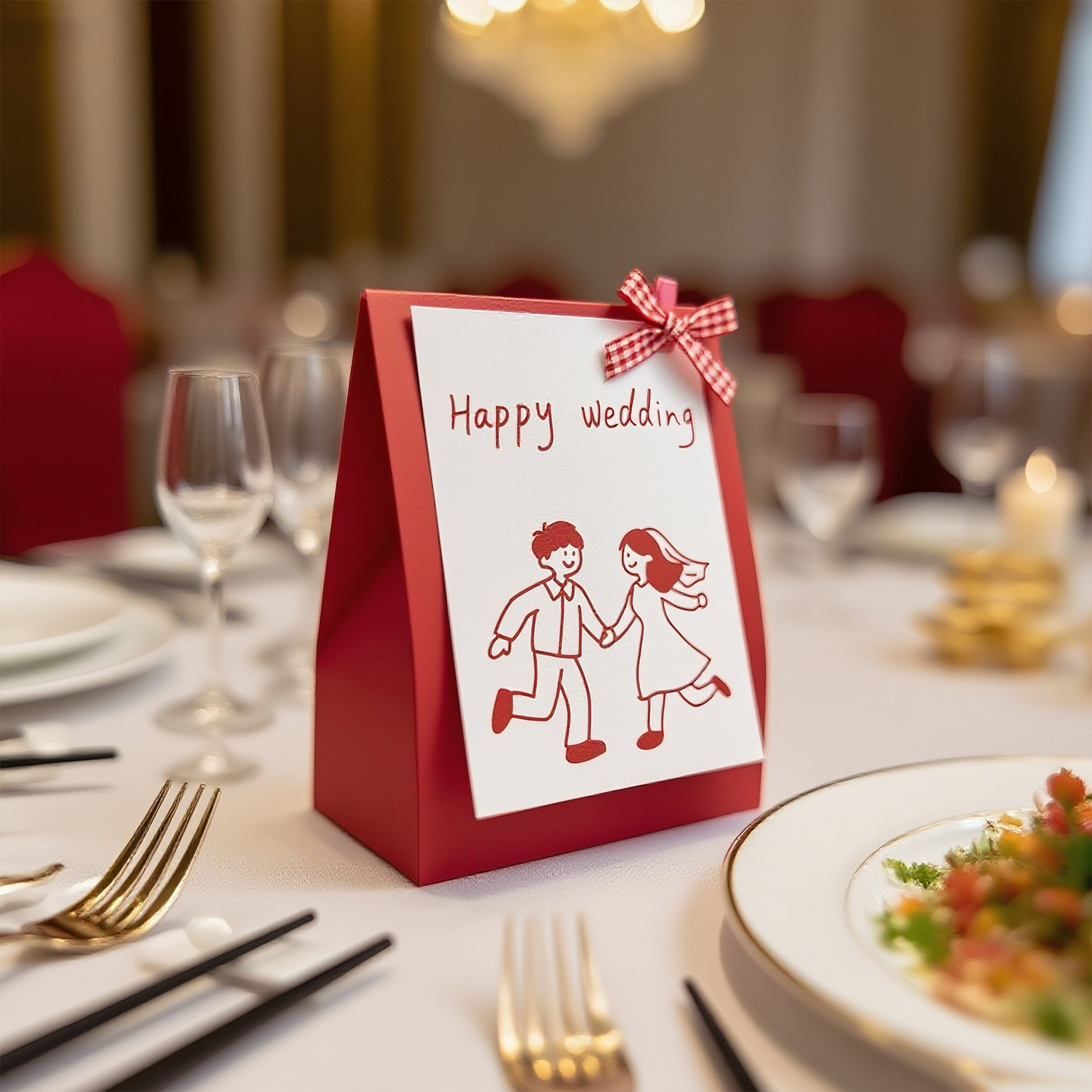 喜糖袋子喜糖礼盒空盒