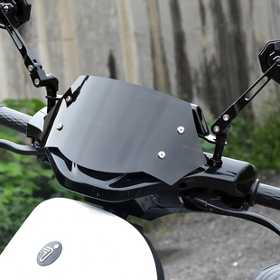 适用九号机械师Mmax110P电动车m95c F90M仪表挡风板前导流罩N80C