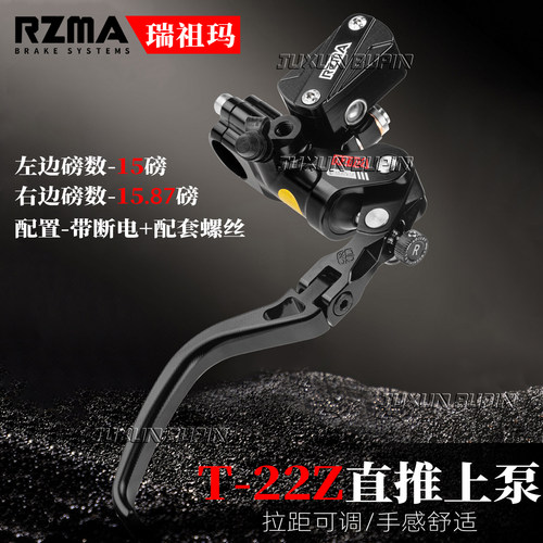 瑞祖玛T22z直推上泵九号电动直上