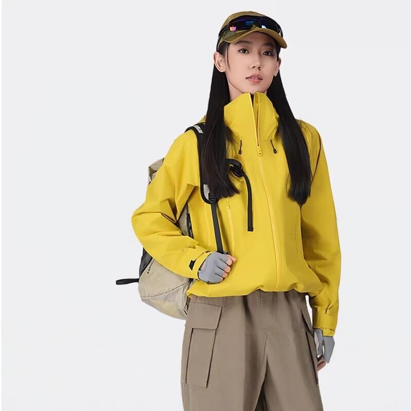 【黄金甲PRO】思凯乐户外硬壳冲锋衣全天候3L登山服外套F2826D09