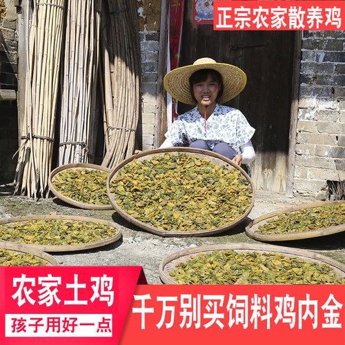 农家土鸡散养吃杂粮农家鸡内金