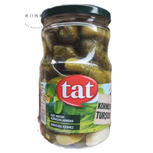 TAT塔特醋渍黄瓜青瓜蔬菜泡菜 pickled cucumber 680g土耳其进口