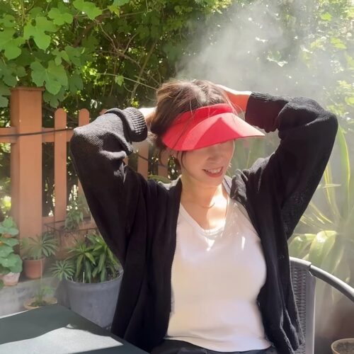 韩国帽子遮阳帽休闲夏优雅防晒帽