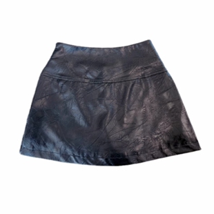 磊磊 半身裙 皮裙 开叉百搭显瘦辣妹风格 8867 秋冬新款