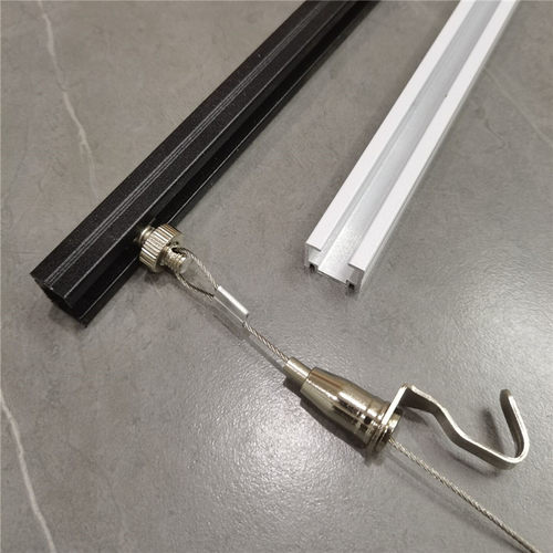 挂画轨道304钢丝绳挂钩展管专用