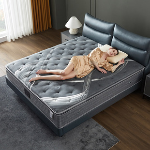 繁星B 金可儿乳胶床垫子五星酒店席梦思弹簧床垫卧室软垫 百补